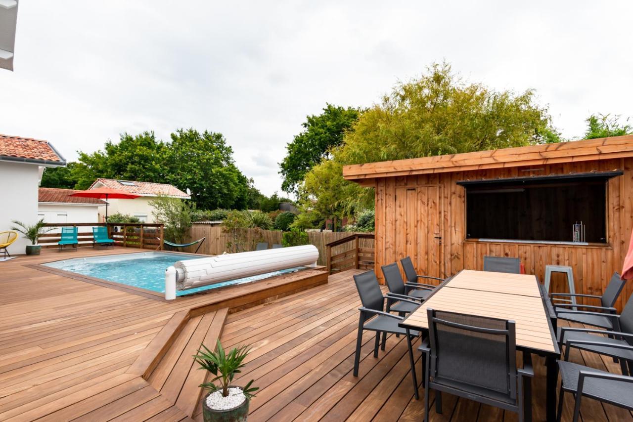 Frenchyhomes☆Villadeluxe☆Plage☆Piscine Andernos-les-Bains Luaran gambar