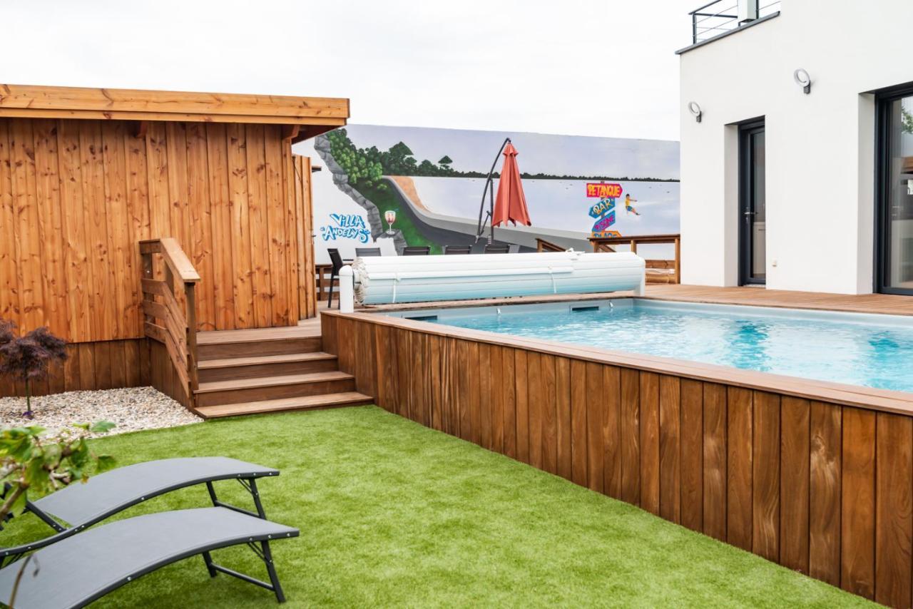 Frenchyhomes☆Villadeluxe☆Plage☆Piscine Andernos-les-Bains Luaran gambar