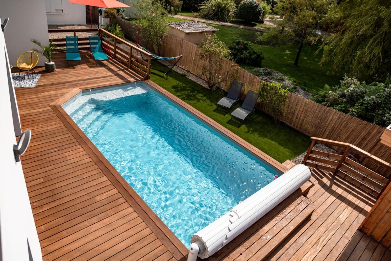 Frenchyhomes☆Villadeluxe☆Plage☆Piscine Andernos-les-Bains Luaran gambar