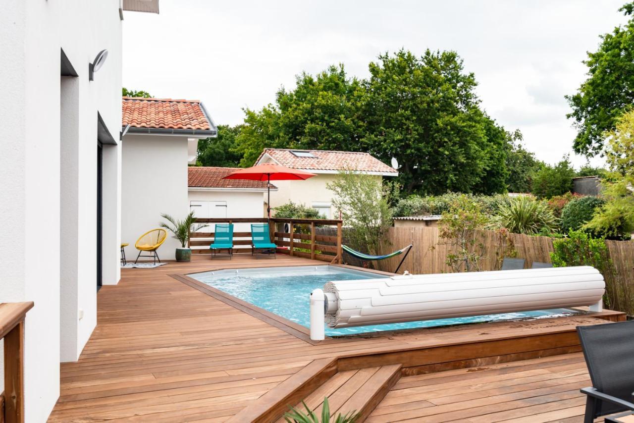 Frenchyhomes☆Villadeluxe☆Plage☆Piscine Andernos-les-Bains Luaran gambar